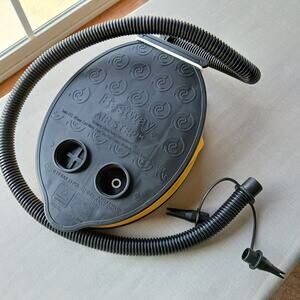 Bestway Air Step 9" manual foot-operated dual action pump bellow inflate deflate